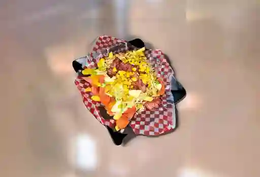 Salchipapa para 4 Personas