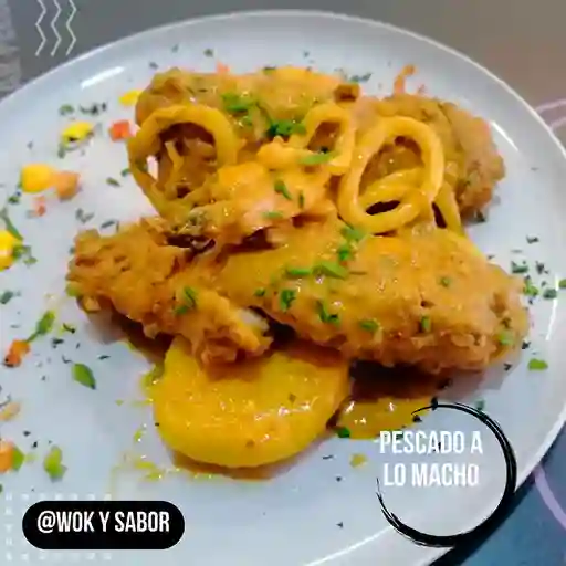 Pescado a lo Macho