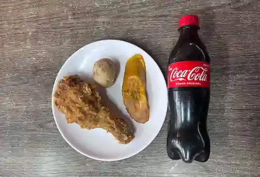 Combo Presa de Pollo Apanado y Gaseosa