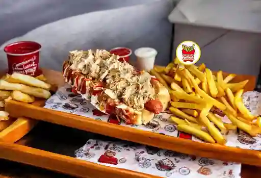 Perro con Pollo