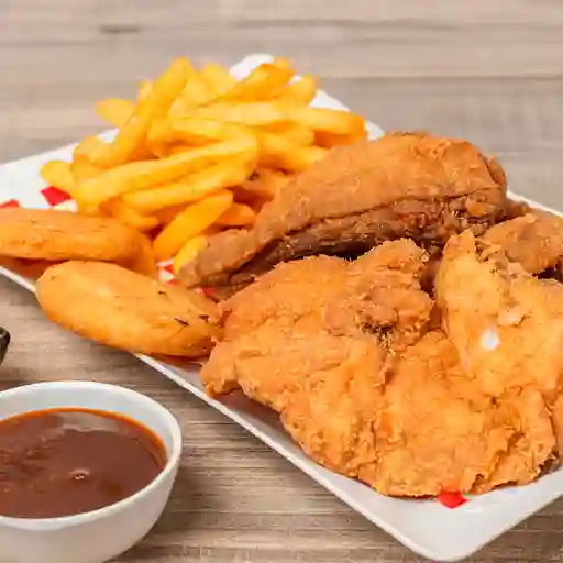 Combo 1/2 Pollo Apanado