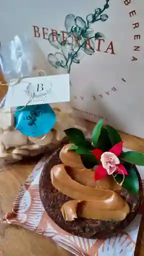 Combo Torta Pequeña de Brownie de Milo Galletas de Mantequilla