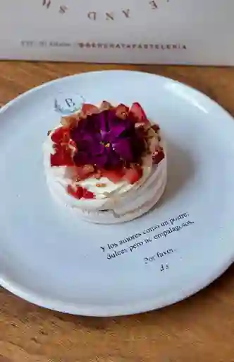 Pavlolva de Fresas Personal