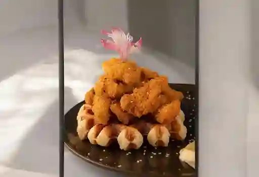 Waffles de Pollo