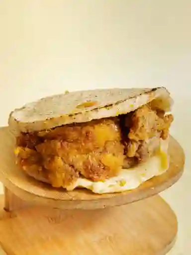 Chicharron Maduro y Queso
