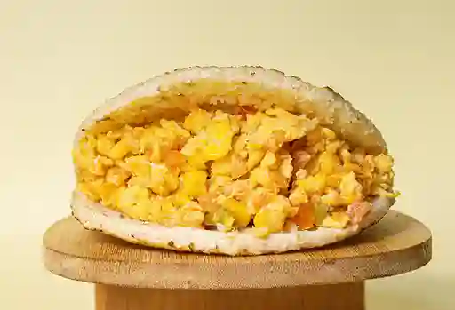 Arepa Asada con Mantequilla y Sal
