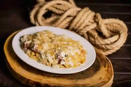 Salchipapas Especial