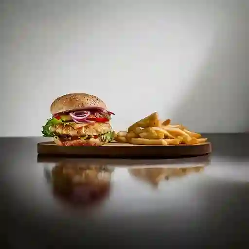Hamburguesa de Pollo