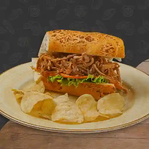 Sándwich de Pollo Teriyaki