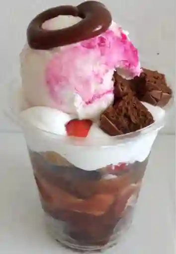 Brownie con Fresas