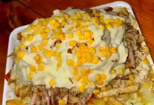 Salchipapa Pareja