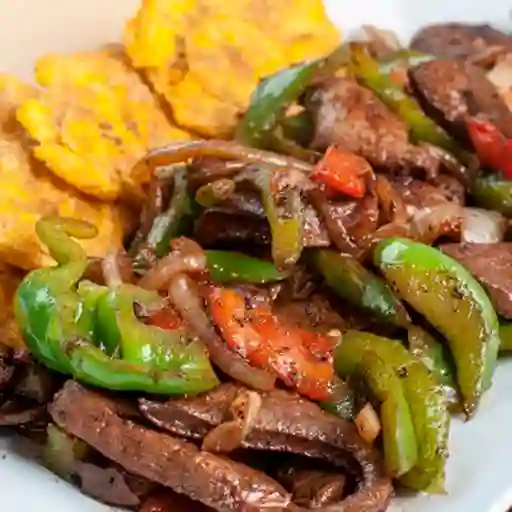 Hígado a la Brasa