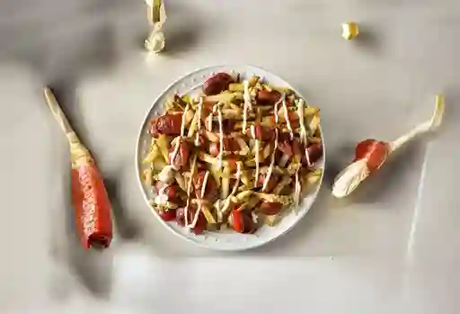 Salchipapa Tradicional