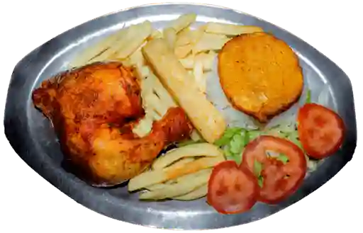 Bandeja con Pollo
