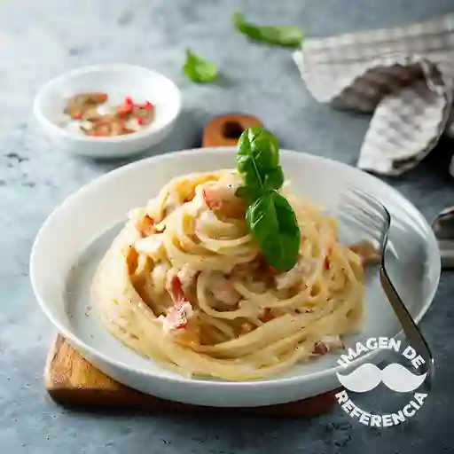 Pasta Carbonara con Pollo