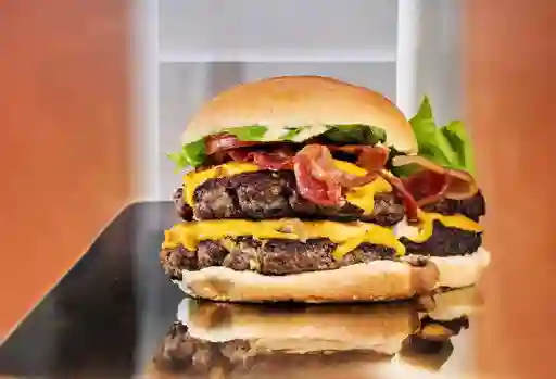 Hamburguesa Doble Carne 400 Gr