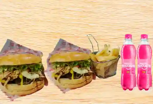 Combo Especial Super Dúo Hamburguesa