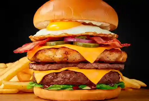 Hamburguesa Parrillera de la Casa