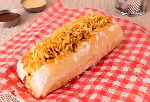 Perro Caliente Parrillero con Pollo
