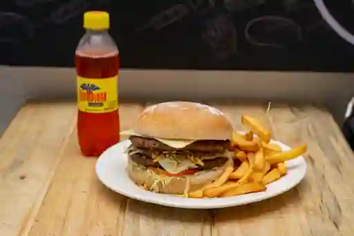 Combo Hamburguesa Doble Carne