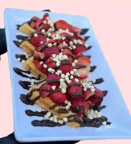 Waffle con Fruta