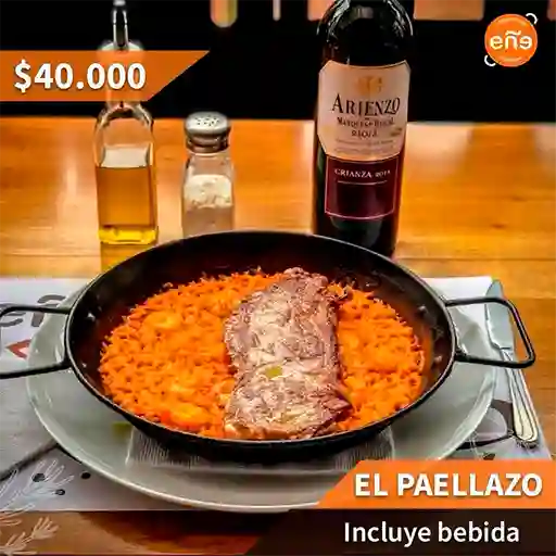 Paella de Arroz Negro
