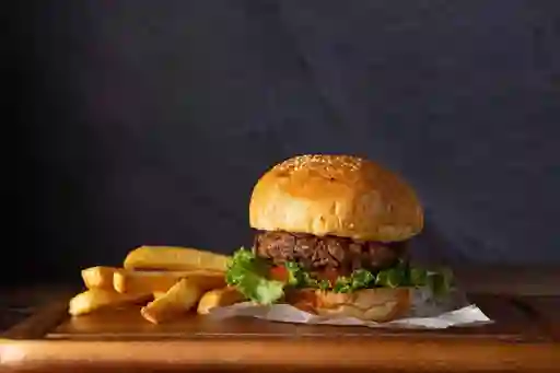 Hamburguesa Clásica Carne