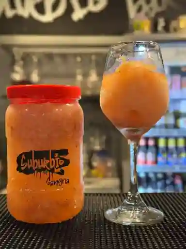 Sangría Frappe Vino Rosado 1 Litro