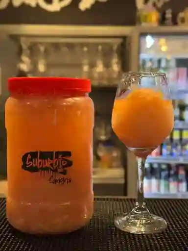 Sangría Frappe Vino Rosado 2 Litros