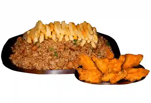 Combo de Arroz y Broaster