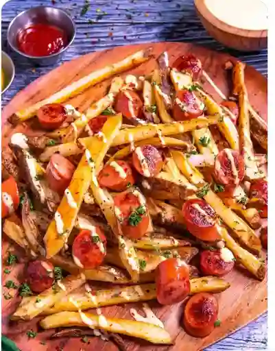 Salchipapa