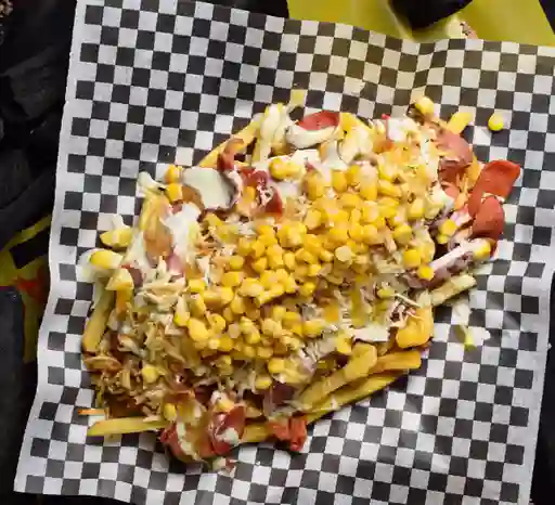 Salchipapas Mega