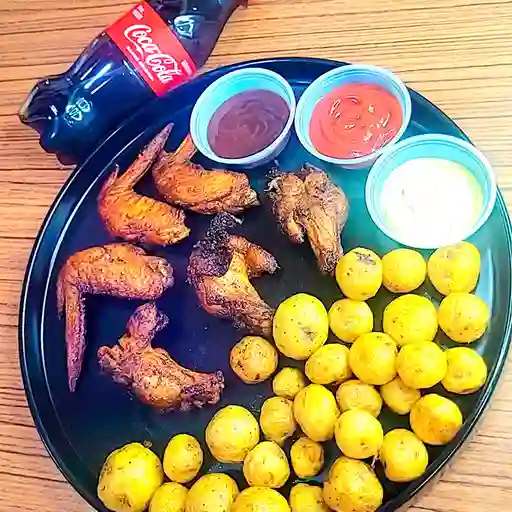4 Piezas de Alas