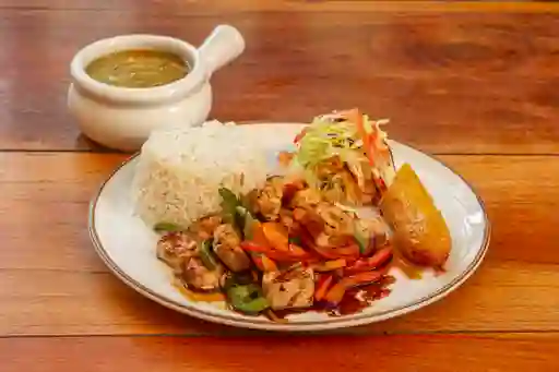 Cerdo Teriyaki