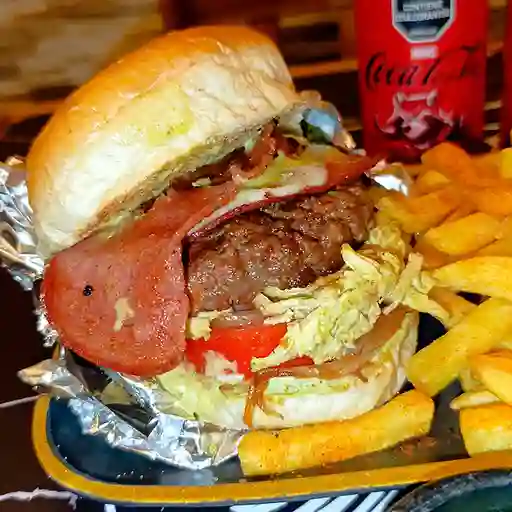 Hamburguesa Rockeburger Mixta