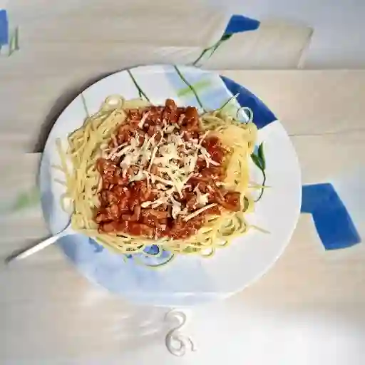 Pastas Boloñesa