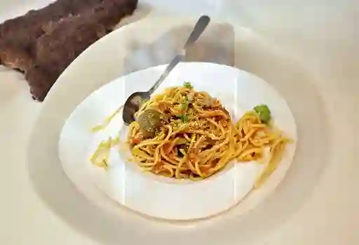Espaguetti con Mixtos