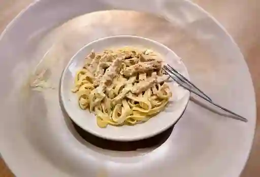 Espaguetti con Pollo