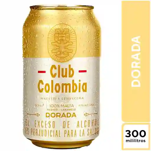 Cerveza Club Colombia Dorada 300 ml