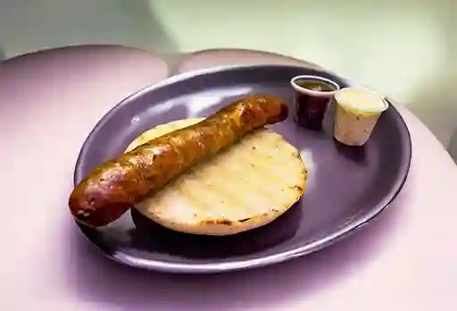 Arepa con Chorizo