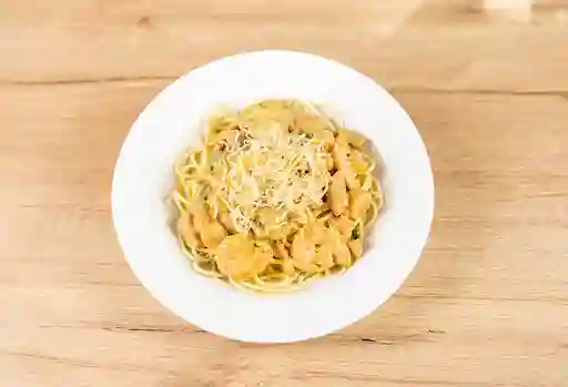 Pasta con Camarones
