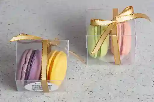 2 Cajas con 2 Macarons Cada una