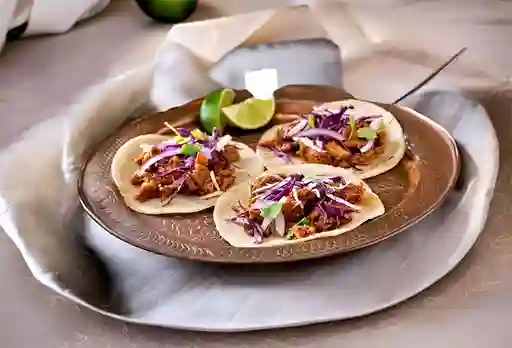 Tacos X 3 Pulled Pork