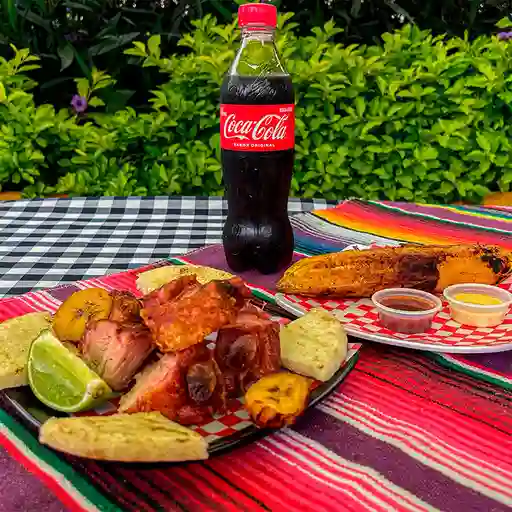 Costilla de Cerdo + Platano + Gasesosa