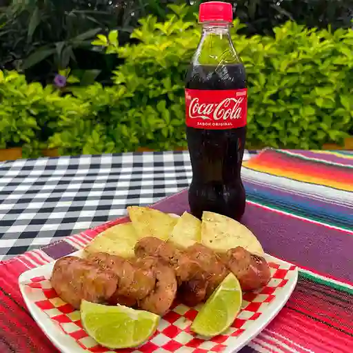 Chorizo Artezanal de Cerdo + Gaseosa