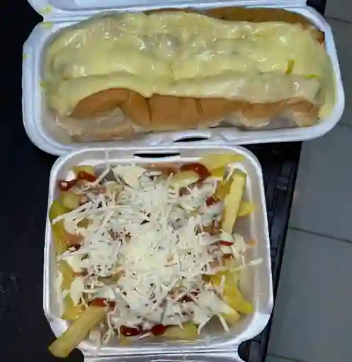 Choriperro y Papas
