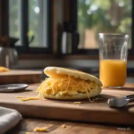 Arepa con Queso