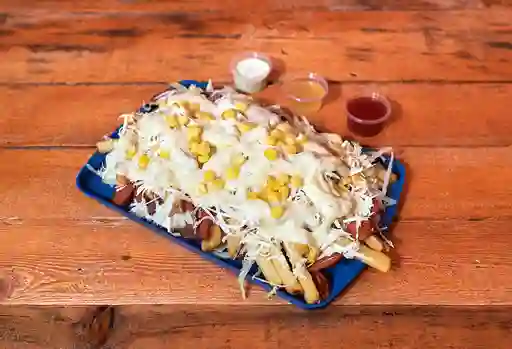 Salchi Mazorcada