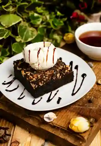 Brownie & Helado
