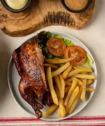 Combo Personal Medio Pollo 1 Bebida